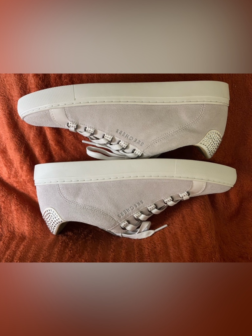 Skechers Street Los Angeles, Rise Fit line, Women’s size 10, Off-White color. - Picture 9 of 11